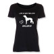 Dam T-shirt med Saluki motiv - Torshammarens