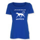 Dam T-shirt med Whippet motiv - Torshammarens
