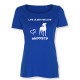 Dam T-shirt med Whippet motiv - Torshammarens