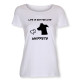 Dam T-shirt med Whippet motiv - Torshammarens