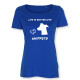 Dam T-shirt med Whippet motiv - Torshammarens