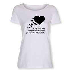 A dog is - dam t-shirt