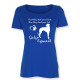 Dam T-shirt med Galgo Español motiv - Torshammarens