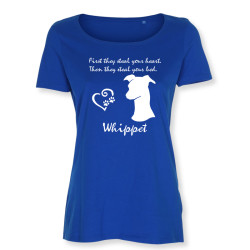 Whippet - dam t-shirt