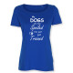 Dam T-shirt med hundmotiv - Torshammarens