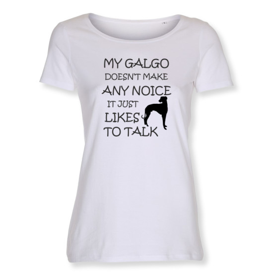 Dam T-shirt med Galgo Español motiv - Torshammarens
