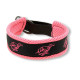Broderat halvstryp-halsband med springande whippet – Meshfoder | Torshammarens