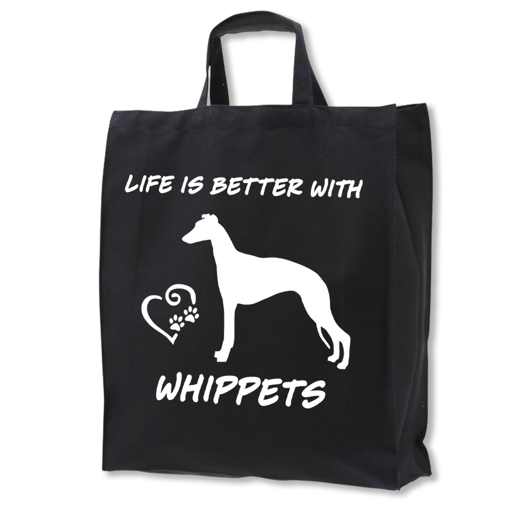 Whippet tygkasse med korta handtag - Stilfull och praktisk - Torshammarens