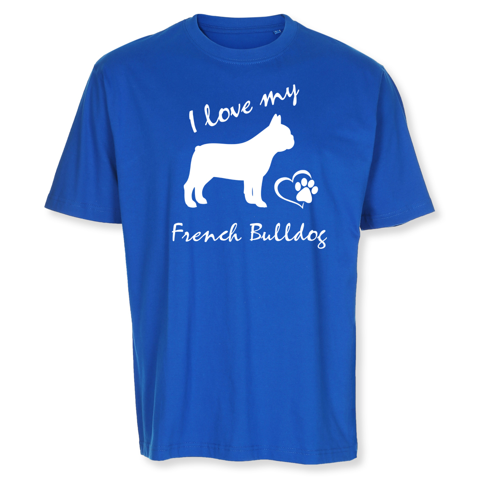 Herr T-shirt med Fransk Bulldog motiv - Torshammarens