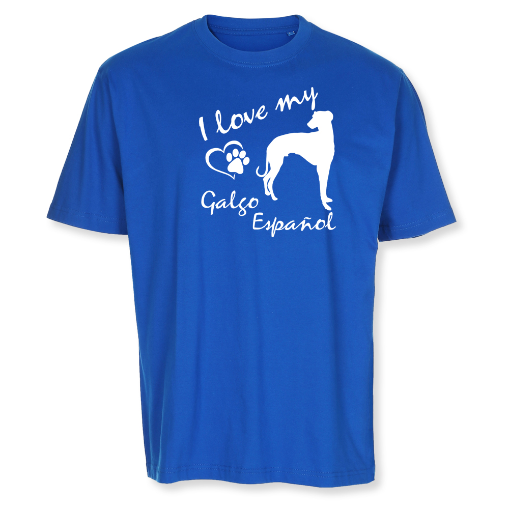 Herr T-shirt med Galgo Español motiv - Torshammarens