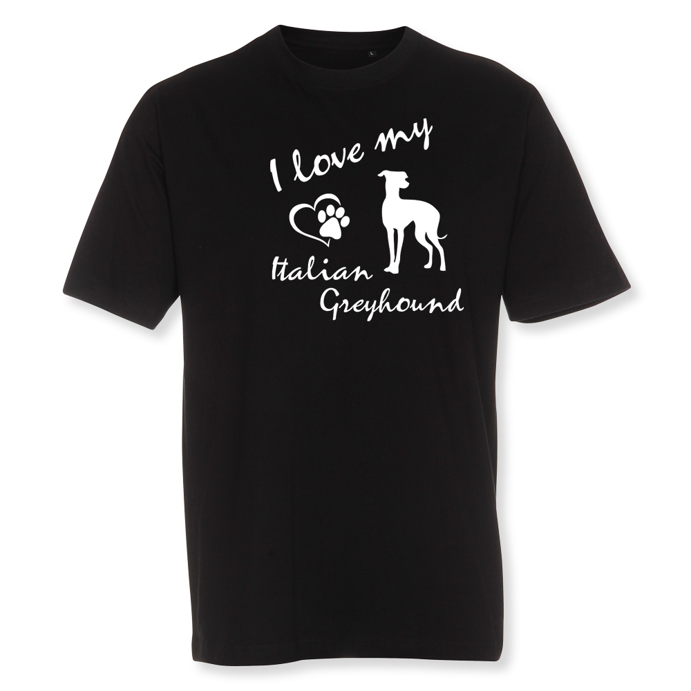 Herr T-shirt med Italiensk Vinthund motiv - Torshammarens