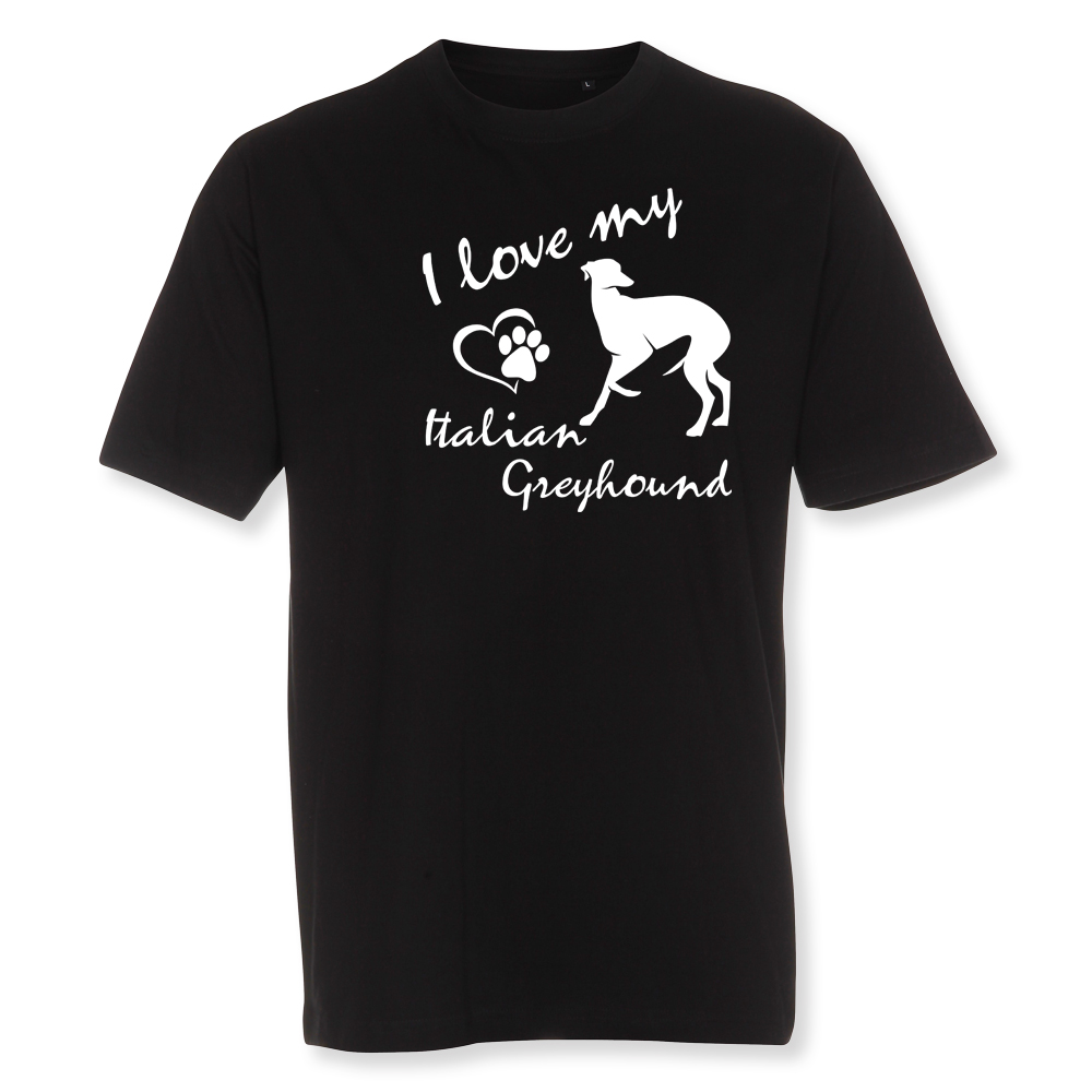 Herr T-shirt med Italiensk Vinthund motiv - Torshammarens