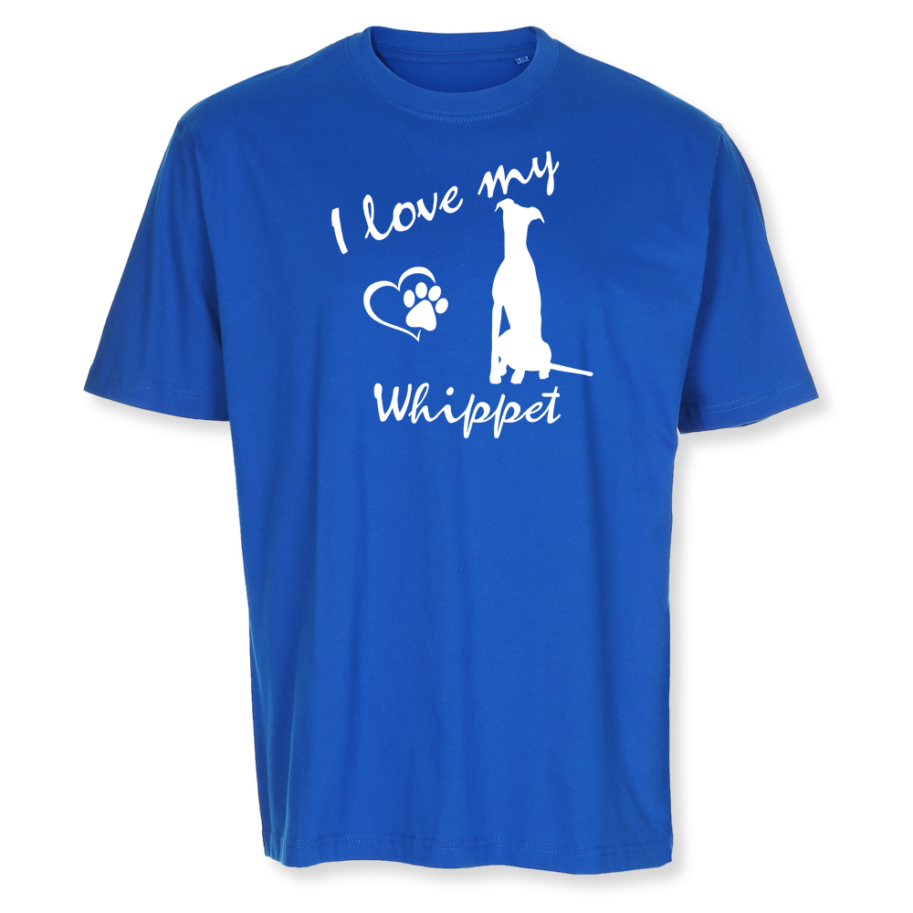 Herr T-shirt med Whippet motiv - Torshammarens