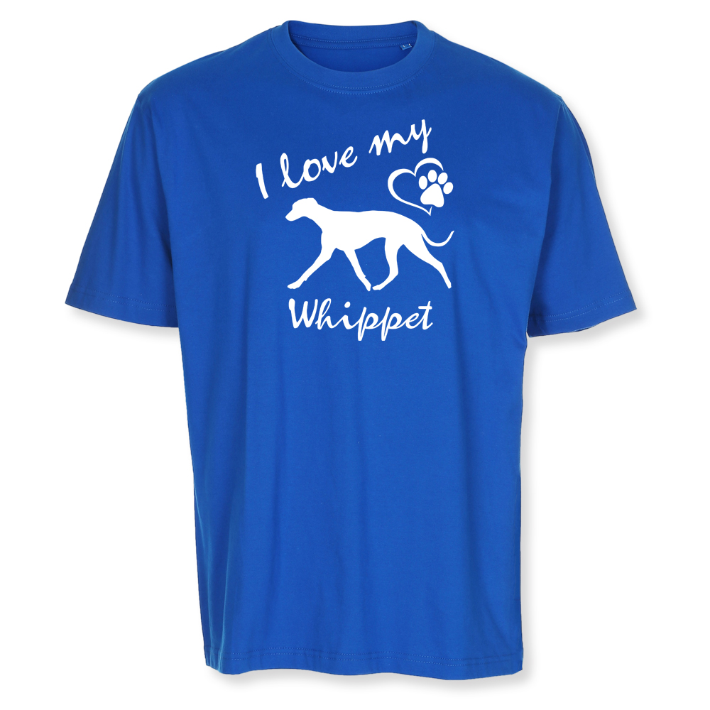 Herr T-shirt med Whippet motiv - Torshammarens