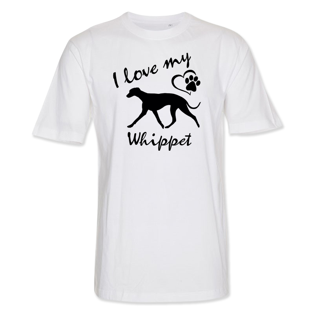 Herr T-shirt med Whippet motiv - Torshammarens