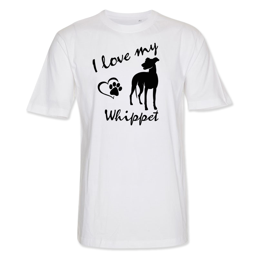 Herr T-shirt med Whippet motiv - Torshammarens