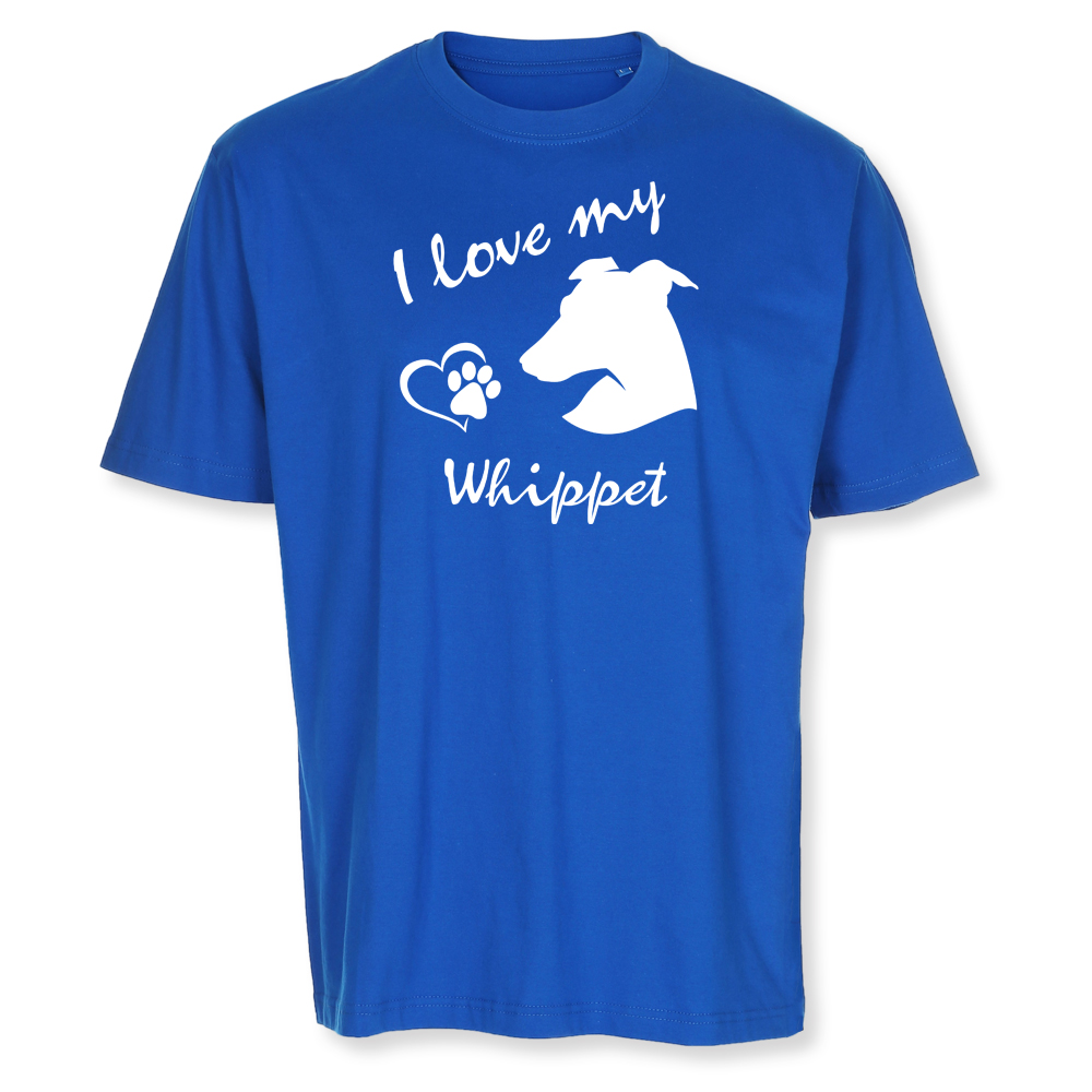 Herr T-shirt med Whippet motiv - Torshammarens