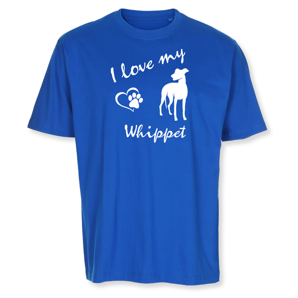 Herr T-shirt med Whippet motiv - Torshammarens