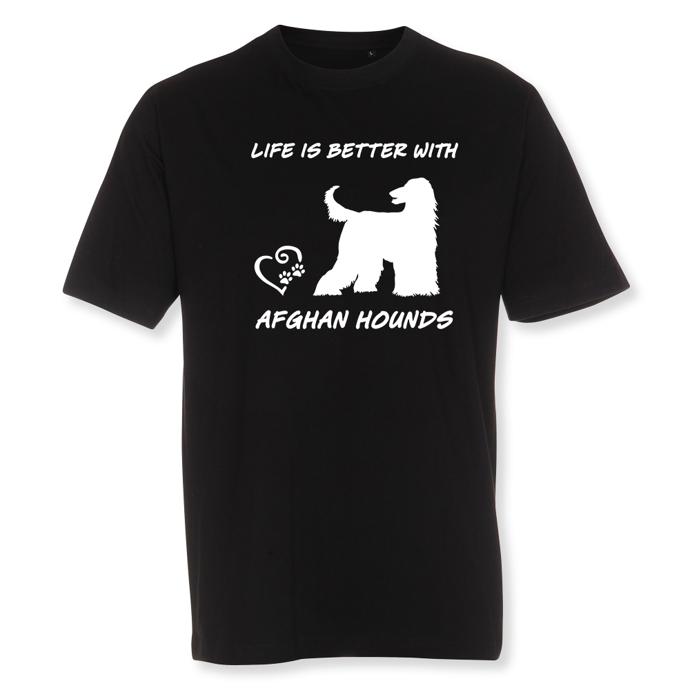 Herr T-shirt med Afghan motiv - Torshammarens