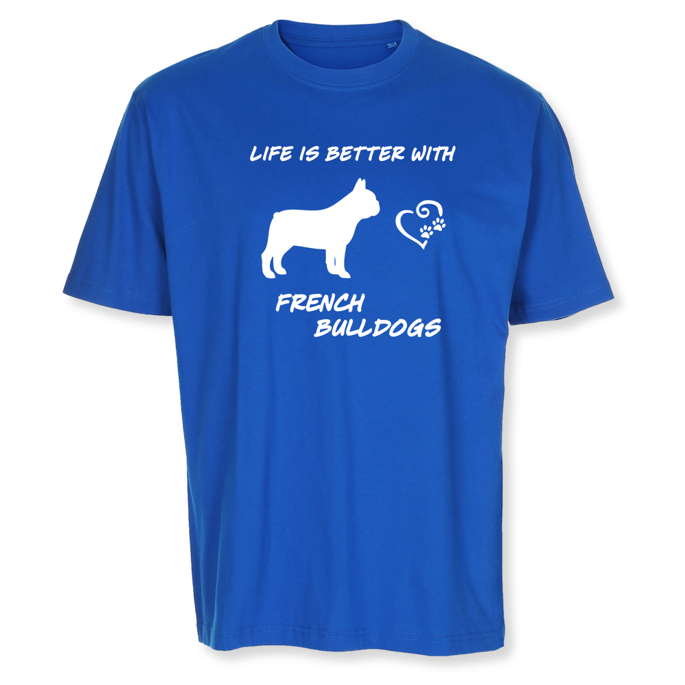 Herr T-shirt med Fransk Bulldog motiv - Torshammarens