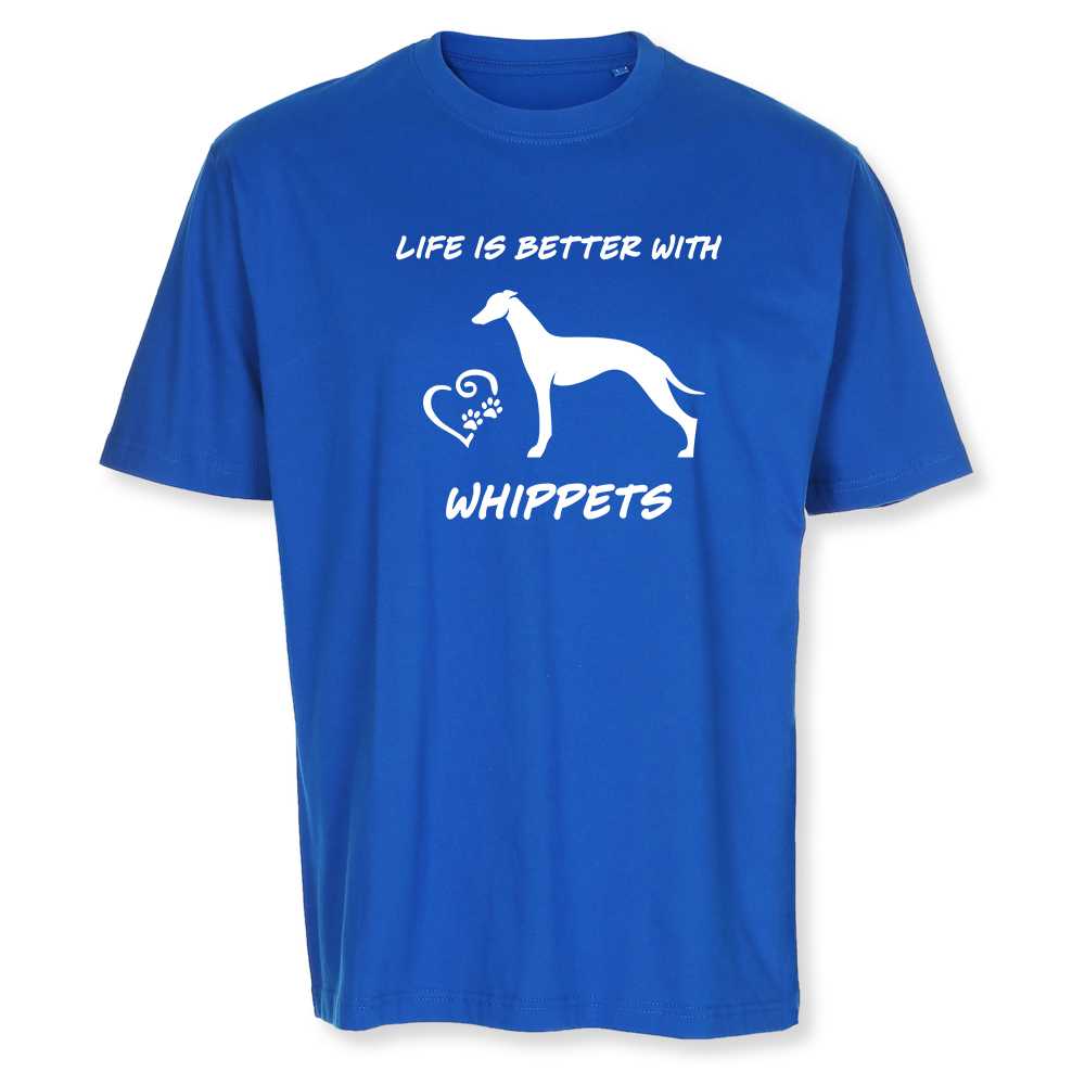 Herr T-shirt med Whippet motiv - Torshammarens