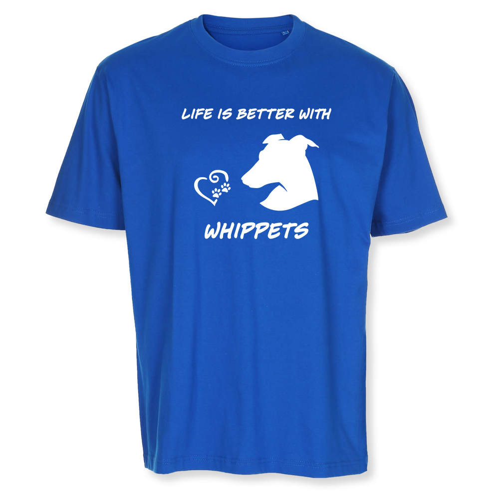 Herr T-shirt med Whippet motiv - Torshammarens