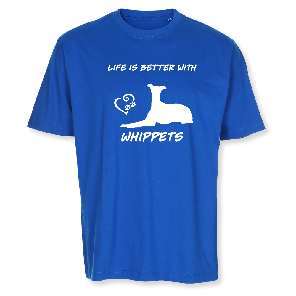 Herr T-shirt med Whippet motiv - Torshammarens