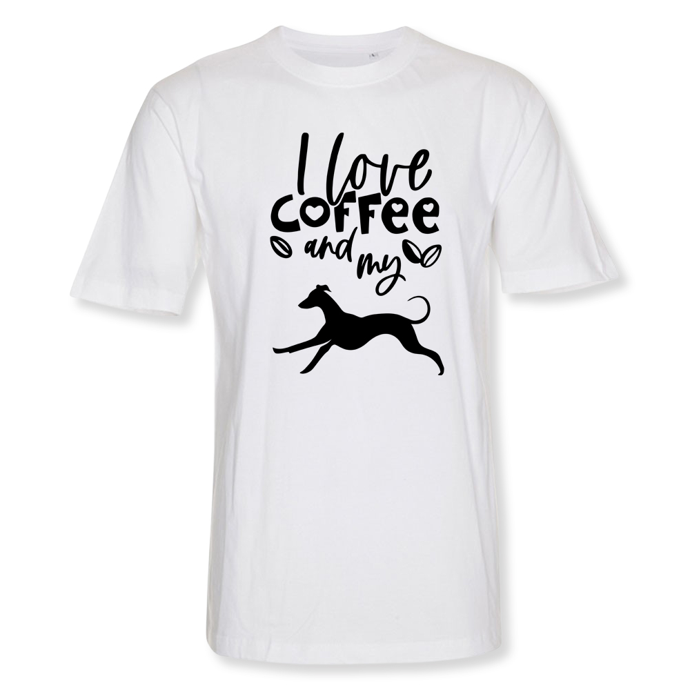 Herr T-shirt med Whippet motiv - Torshammarens