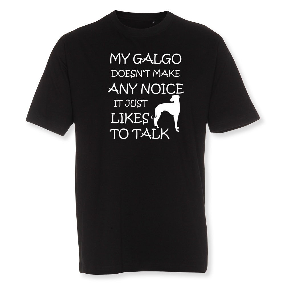Herr T-shirt med Galgo Español motiv - Torshammarens