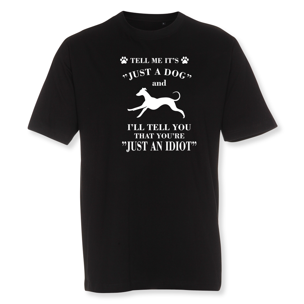 Herr T-shirt med Whippet motiv - Torshammarens