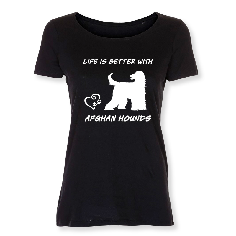 Dam T-shirt med Afghan motiv - Torshammarens