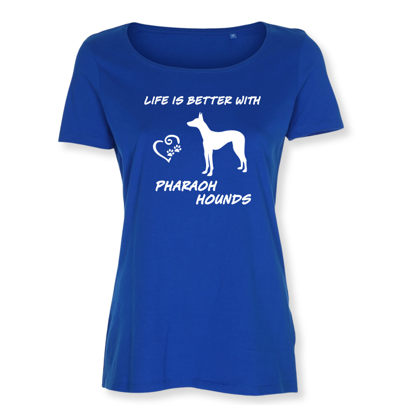 Dam T-shirt med Faraohund motiv - Torshammarens