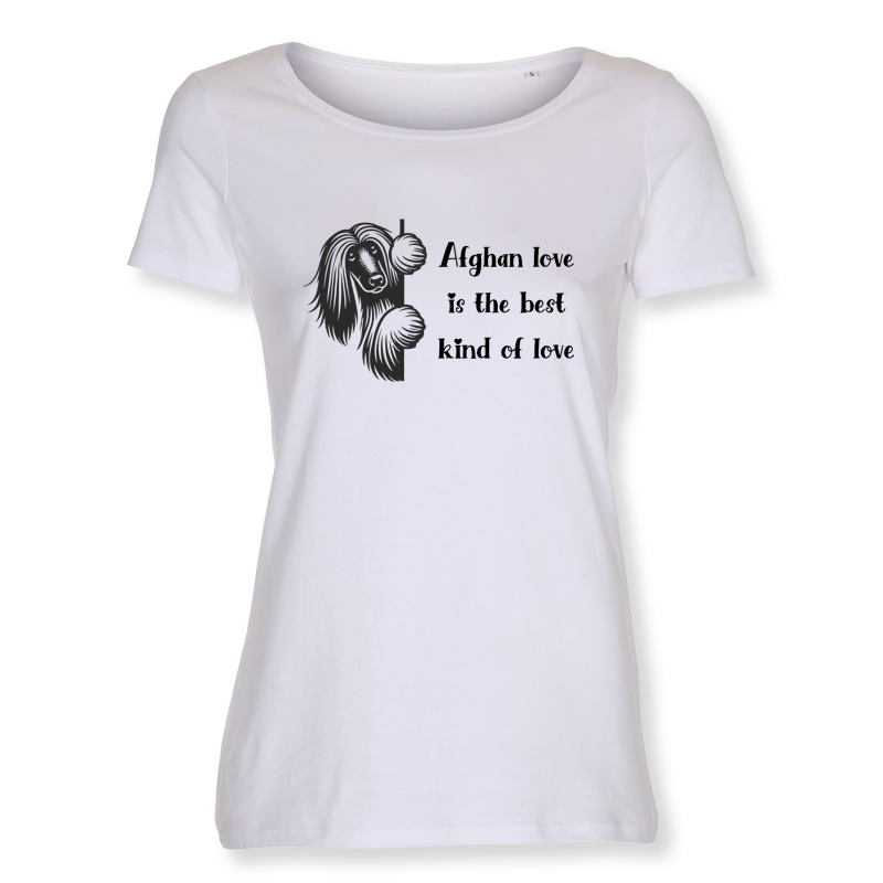 Dam T-shirt med Afghan motiv - Torshammarens